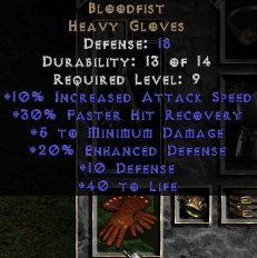 Bloodfist Heavy Gloves